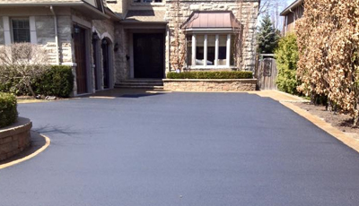 asphalt driveway